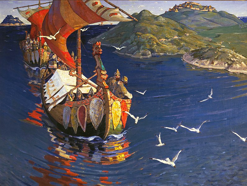 Guests from Overseas/ Nicholas Roerich