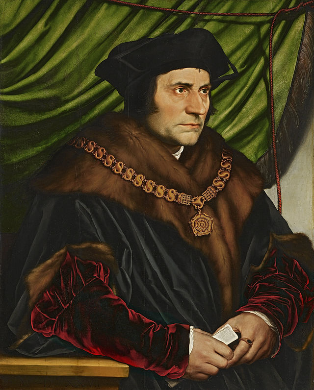 Sir Thomas More by Holbein